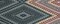 Red-Black-Multi Poly Aztec Printed Faille Woven Fabric By the Yard